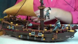 Assassins Creed MegaBloks Gunboat Takeover Brick Toy Review Set 94308