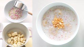 How to make Banana Tapioca Pudding / Sweet Dessert / Vietnamese Che Chuoi