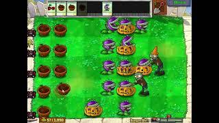 Plants Vs. Zombies: Survival Day Hard Bungee Blitz Hybrid Mini Game