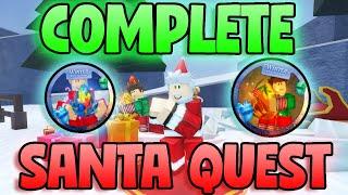 How To COMPLETE Santa Quest Fisch! Get Fisch Winter Spotlight Tokens! (Roblox Fish Event)