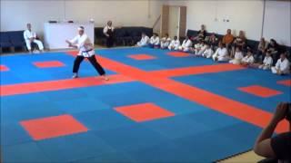 Chris Welch performing the kata Joon-Gun for his Shodan