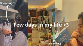 Few days in my life in Mumbai | Shopping, reading, cleaning | Gauri Bhasin