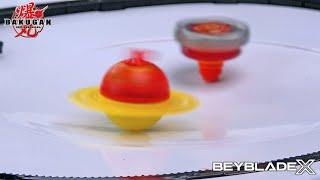 We made BEYBLADES Battle against BAKUGAN