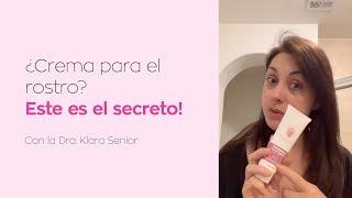 ¿Qué crema uso para el cuidado del rostro? con la Dra. Klara Senior