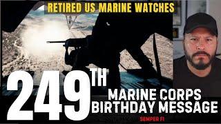 EVERYONE Fights! Marine Corps Birthday Message.