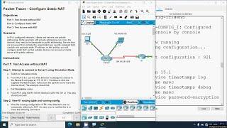 6.4.5 Packet Tracer - Configure Static NAT