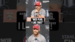 Benny had to give Marchy a DQ plug during postgame 
