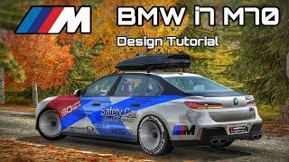 BMW i7 M70 Motorsport Livery Tutorial | Car Parking Multiplayer