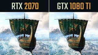 RTX 2070 vs. GTX 1080 Ti (8 Games)