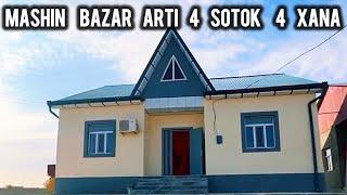 Mashin bazar arti Kanal boyi 4 sotok 4 xana 399 mln kelisimli. 90-662-06-02 ; 99-787-24-22