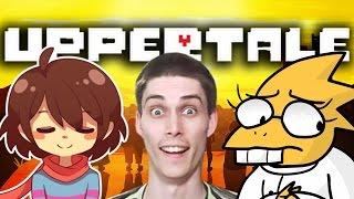 UNDERTALE В МИРЕ ЛЮДЕЙ! - Uppertale - Фанатская Игра