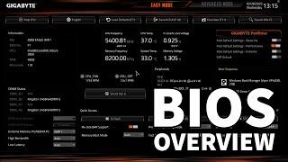 Gigabyte Z890 Eagle WiFi7 Motherboard BIOS Overview