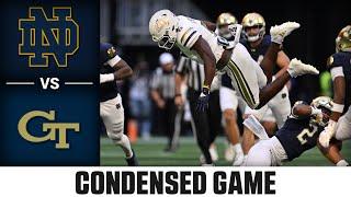 Notre Dame vs. Georgia Tech Condensed Game | 2024 ACC Football