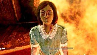 FALLOUT 4 Capture the Ghost Girl (Lucy Grandchester) in the Haunted Mansion