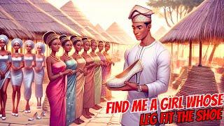 The PRINCE will only marry a GIRL that the SHOE fit. #africanfolktales #fairytales #africanfolklore