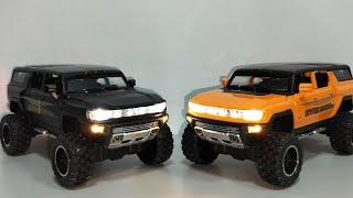 Hummer EV SUV металлическая модель 1:24 ТМ "Автопром" фирма XHD со звуком и светом