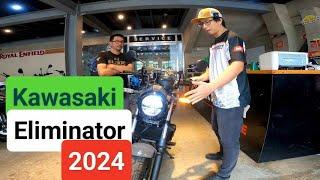 Kawasaki Eliminator SRP 360,000 Demo Review Sound Check Price - Kirby Motovlog