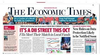 30 October 2024 | The Economic Times Newspaper | Profitnama | Daily Finance & Business News Analysis