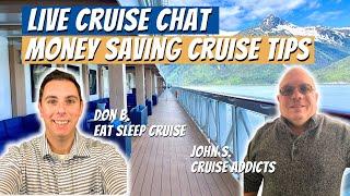 Expert Tips for Saving Money on a Cruise | + Live Q&A