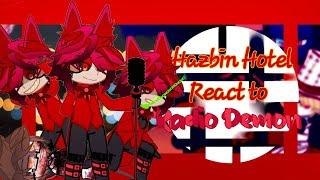 || Hazbin Hotel react to Alastor || (1/1) || Read description || BeautifulRose ||