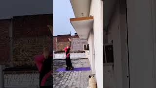 sirshasana with Padma asana, crown pose#fitness #yogaeveryday #flexibility ||shweta Tyagi yoga mom