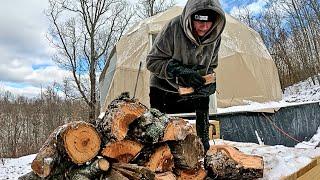 An Entire Winter in a Dome | An Off Grid Story