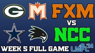 King | FXM vs. Tyrell | NCC - 2024 LMFL Week 5 Full Game