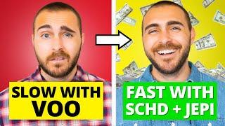 How You Can LIVE OFF DIVIDENDS Much Faster With SCHD + JEPI