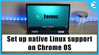 Setting up Linux on ChromeOS