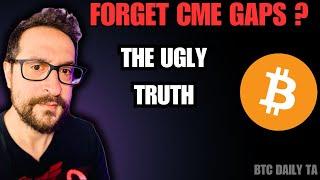 Forget The CME Gap? - The Ugly Truth - Bitcoin Today