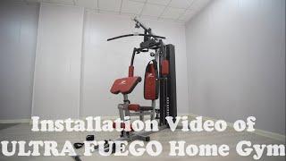 Installation Video of Ultra Fuego Multifunctional Home Gym