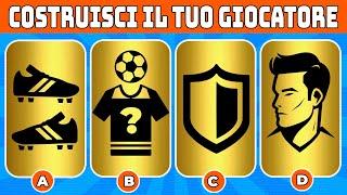 COSTRUISCI IL TUO GIOCATORE DI CALCIO E LA TUA CARRIERA ATTRAVERSO LE CARTE MISTERIOSE | Quiz CALCIO