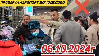 АЭРОПОРТ ДОМОДЕДОВО 06.10.2024