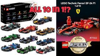 A 10 in 1 LEGO Speed Champions Set! My F1rst Impressions of the March 2025 wave.