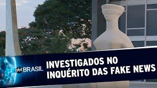 Twitter e Facebook bloqueiam contas de investigados no inquérito das fake news |SBT Brasil(24/07/20)