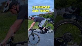 5 Beginner Bike tricks to practice #mtb #mountainbike #mtbskills #short #shortsvideo