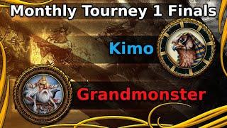 Age of Mythology: Kimo vs Grandmonster - Meta Plays Monthly Tournament #1