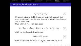 10.7. Time Series Econometrics: Unit root testing