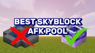 The Best Hypixel Skyblock AFK Pool!