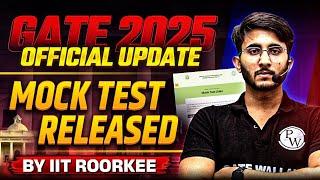 GATE 2025 Mock Test | IIT Roorkee Released GATE Mock Test | How to Attempt | Latest Update