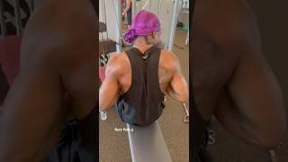 Back pull machinevery good way to get a bigger back #backworkout #fitness #fitnessmotivation