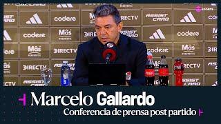 La conferencia de prensa de Marcelo Gallardo tras el Superclásico Boca vs. River