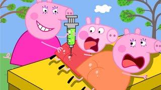 OMG...Stop!!! Please Don't Hurt Peppa and Mummy Pig? | Peppa Pig Funny Animation