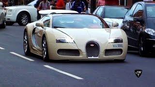 Supercars in London (Part 7) - Veyron Grand Sport, DMC Aventador, SLR McLaren & More!!