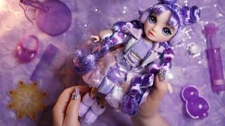 ASMR Doll Unboxing  Rainbow High Winter Wonderland Violet Willow Review  (Adult Collector)