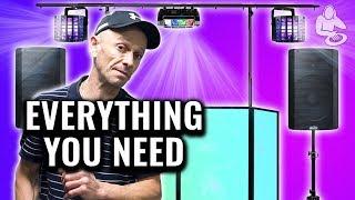 EVERYTHING you need to be a Mobile DJ - w/ DJ Tutor