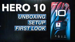 GoPro Hero 10 Unboxing, Setup, First Look!