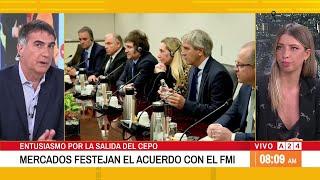  MERCADOS FESTEJAN EL ACUERDO CON EL FMI