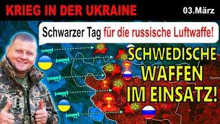 03.MÄRZ: MASSIVES UPGRADE - Ukraine BIETET RUSSISCHER LUFTWAFFE DIE STIRN - Mangel an MANPADS vorbei