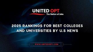 Best Colleges and Universities in the U.S | International Students | United OPT